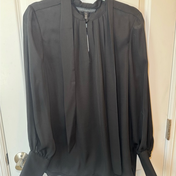 White House Black Market Tops - White House Black Market Black Garment